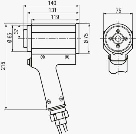 BN 29973 Huck® SF20 Hydraulisk nitteværktøj til låseringsbolte BobTail®