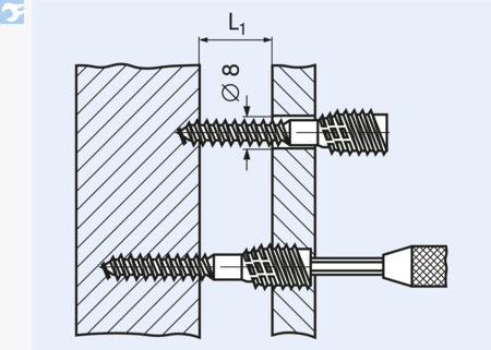 BN 20921 Hexalobular (6 Lobe) socket spacer screws