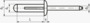 BN 30828 POP® ACD…ASM Belastningsspredende blindnitter fladrundhoved
