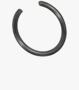 BN 826 Snap rings for bores round wire