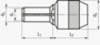 BN 32029 POP® / AVDEL® Værktøjshoved standard fladhoved, til speed rivets