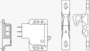 BN 57140 southco® C3 Loquets Grabber avec microrupteur intégré