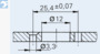 BN 34122 Camloc® 50F Alojamientos de serie pesada para remachar / atornillar