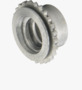 BN 28045 PEM® U/FEX/FEOX Miniatur self-clinching nuts with UNC thread, for metallic materials