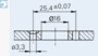 BN 34101 Camloc® D4002 Krzywki mocujące typ D, odlew, luz promieniowy do 0,75 mm, klatka ze stali z powłoką cynkową