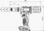 BN 53356 DEWALT® DCF403-B-EU Outil à river avec accu dans le kit T STAK, équipement de base avec outils et embouts