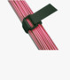 BN 20259 Panduit® Tak-Ty® Hook and loop cable ties with cinch ring