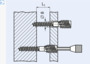 BN 20920 Hex socket TOP-spacer screws