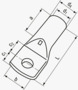 BN 27723 mecatraction DE Capicorda tubolari tipo standard, con foro d'ispezione